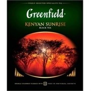 Чай в пакетиках чёрный Greenfield Kenyan 1800